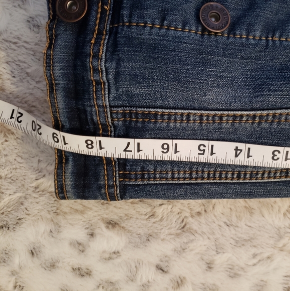 Plus Size Maurices Cropped Jean Jacket - Picture 5 of 6